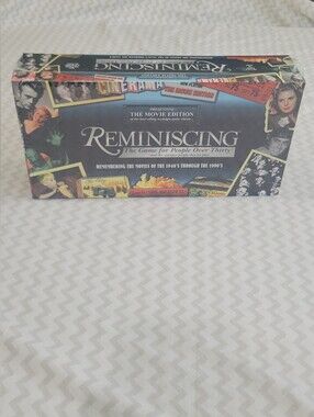 Reminiscing The Movie Edition Board Game 1940-1990's Nostalgia Trivia Sealed